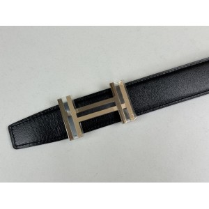 HERMES H AU CARRE BELT BUCKLE & CONSTANCE REVERSIBLE BELT [NEW]